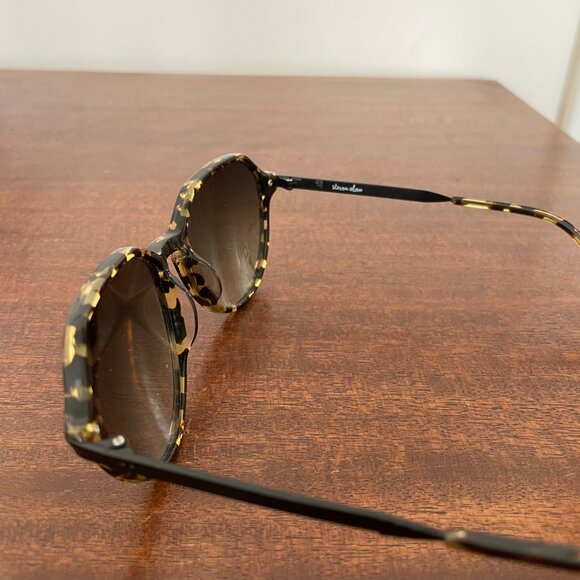 Steven Alan Berwick 53/18 Tribeca Tortoise Sunglasses - Picture 3 of 4